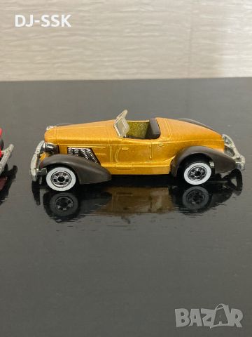 Vintage Hot Wheels:MERCEDES 540K 1982 + Auburn 852 - 1978 GOLD , снимка 5 - Коли, камиони, мотори, писти - 46787871