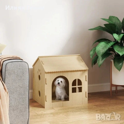 Къщичка за кучета/котки PawHut, снимка 7 - За кучета - 53487727