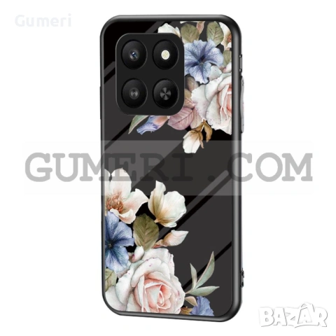  Гръб с Цветя за Huawei Honor 400 Smart
