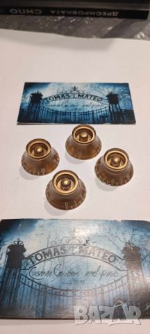 Old Gold Top Hat Knobs, снимка 2 - Китари - 46010826