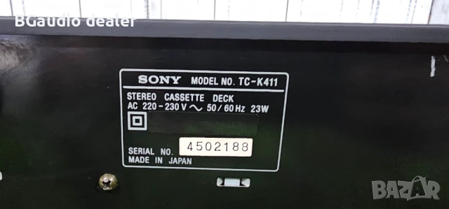 Sony TC-K411, снимка 8 - Декове - 54196883