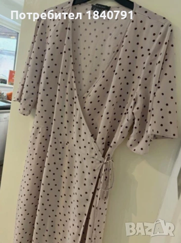 Рокля тип „прегърни ме“ – марка Primark, размер 48 (UK 16), снимка 2 - Рокли - 53450681