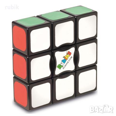 Комплект оригинални Рубик пъзели Rubik's Edge 3x3x1 & Rubik's Cube 3x3x3, снимка 5 - Игри и пъзели - 45671610