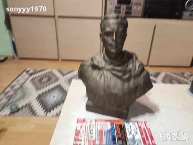 БЮСТ МИКОЛА КУЗНЕЦОВ  1403261956LCHERY1, снимка 7 - Антикварни и старинни предмети - 53840216