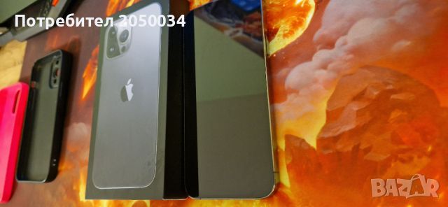 Смартфон Apple iPhone 13 Pro Max, 128 GB, Graphite - Като нов, снимка 2 - Apple iPhone - 46368914