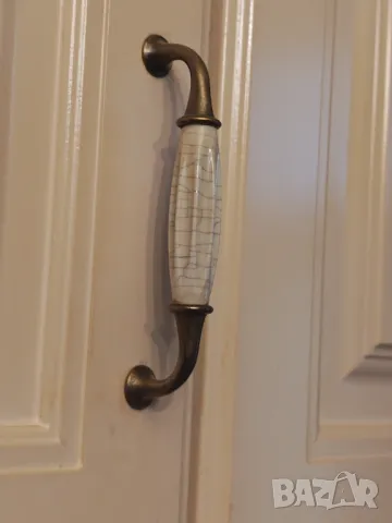 Ретро дръжки за мебели месинг  12 броя, снимка 3 - Други - 50412592