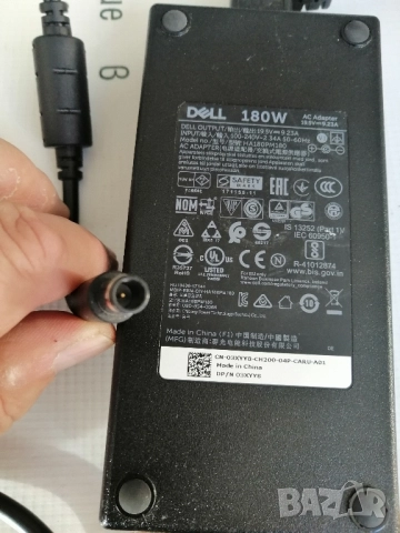 Оригинално зарядно за лаптоп DELL 180W, снимка 2 - Части за лаптопи - 52411300