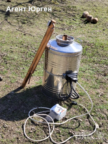 Казан за ракия на ток с медна дистилационна колона , снимка 6 - Други машини и части - 53838724