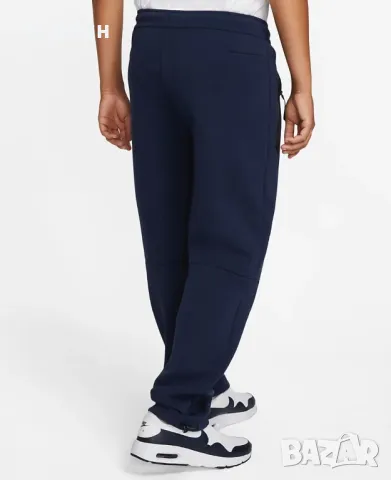 Мъжко долнище Nike Tech Fleece Midnight Navy - размер S/M, снимка 4 - Спортни дрехи, екипи - 46970189