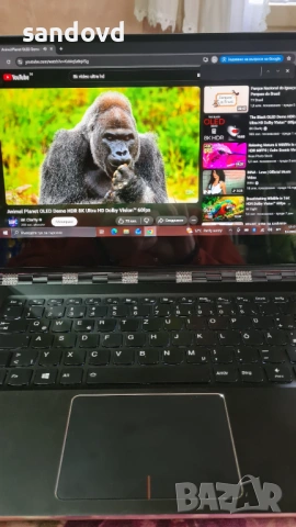 Страхотен лаптоп LENOVO YOGA 910-13IKB  цена 390евро, снимка 12 - Лаптопи за дома - 54149502