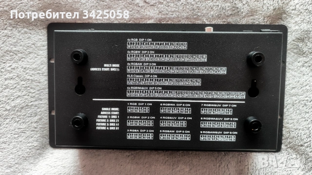 Контролер осветление Eurolite DMX LED EASY Operator Deluxe, снимка 4 - Лед осветление - 53731891