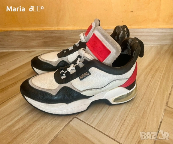 Оригинални сникърси Karl Lagerfeld, снимка 6 - Маратонки - 53697821