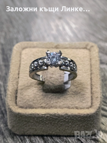 Златен Пръстен 3.66гр / 14К, снимка 4 - Пръстени - 52750289