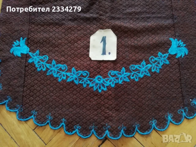 Стари автентични тракийски престилки от Ямболско-Старозагорско, снимка 4 - Антикварни и старинни предмети - 51100098