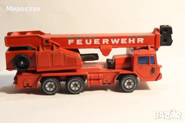 1:55?? SIKU КАМИОН ПОЖАРНА КРАН КОЛИЧКА МОДЕЛ, снимка 5 - Колекции - 53181080