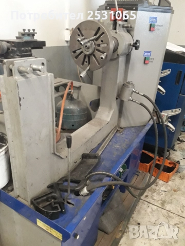 Машина за изправяне на джанти със струг , снимка 4 - Други машини и части - 52952129