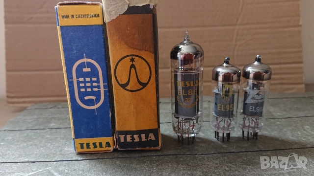 Нови радиолампи EL81, EL83, EL95. 