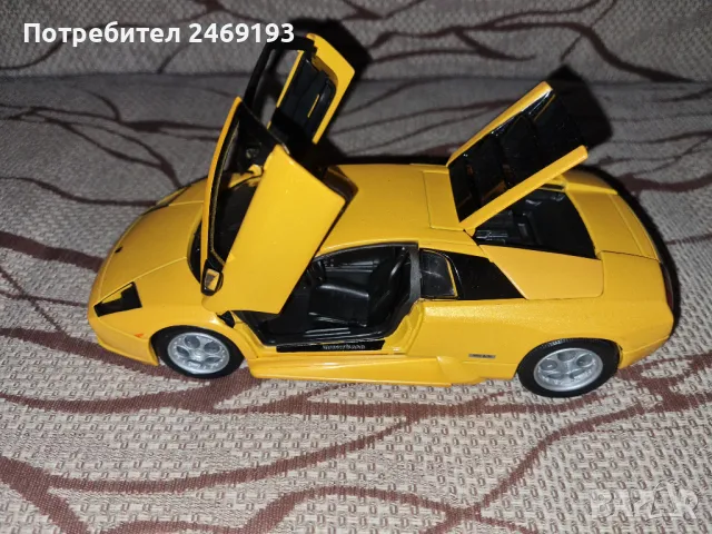 Метална количка Lamborghini Mursielago, снимка 2 - Колекции - 48580177