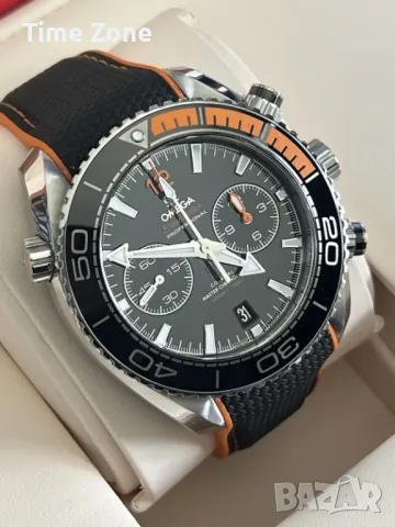 Omega Seamaster Planet Ocean 600M Chronograph 45mm Steel Black Dial Ceramic Различни Варианти, снимка 7 - Мъжки - 48000201