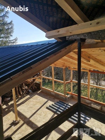 Изграждане на дървени веранди, навеси, декинг и гаражи - области Стара Загора и Велико Търново, снимка 2 - Ремонти на покриви - 53611156