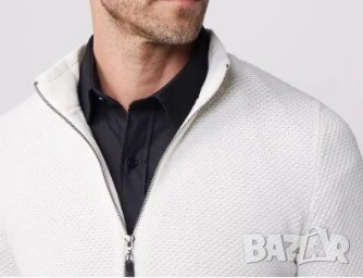 Мъжка текстурирана жилетка Tudors, снимка 4 - Суичъри - 53113954