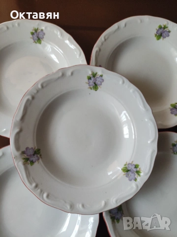Порцеланови чинии дълбоки, снимка 5 - Чинии - 53128476