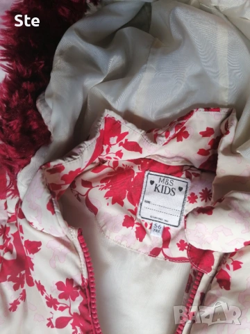 Зимно яке за момиче 5-6г, снимка 5 - Детски якета и елеци - 54155704