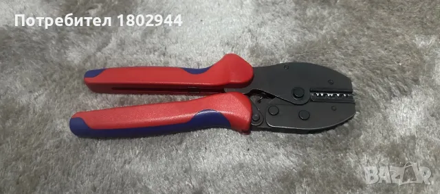 Клещи Knipex за кримпване, снимка 7 - Клещи - 48045149