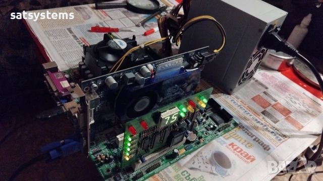 Дънна платка EPoX EP-4PGM2I Socket 478 CPU+FAN+RAM, снимка 8 - Дънни платки - 53689699