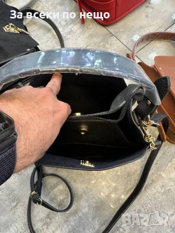 Replay Дамска Черна Чанта Риплей Код E30, снимка 8 - Чанти - 50214683