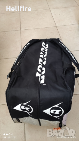 Чанта за тенис Dunlop, снимка 2 - Тенис - 45008287