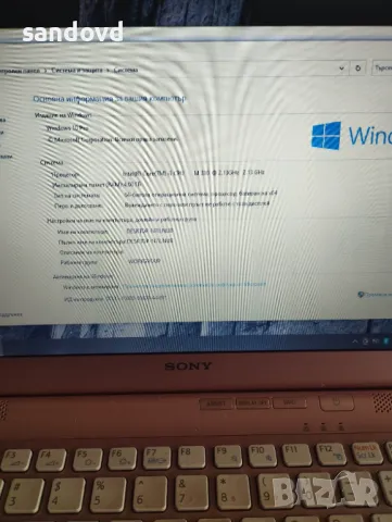 Евтин лаптоп SONY wayo PCG61412M цена 90лв, снимка 5 - Лаптопи за дома - 48903937