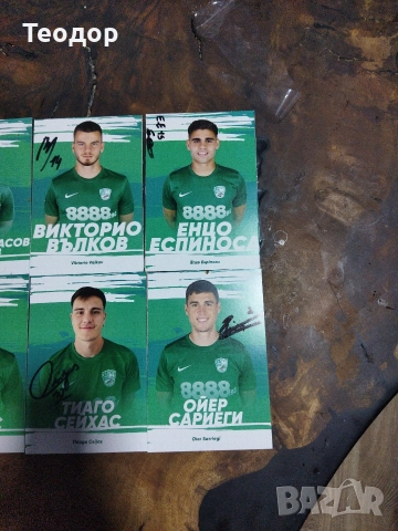 Продавам подписи от футболистите на Берое, снимка 2 - Футбол - 52975259