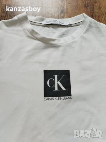 calvin klein - страхотна мъжка тениска S, снимка 3 - Тениски - 50673757