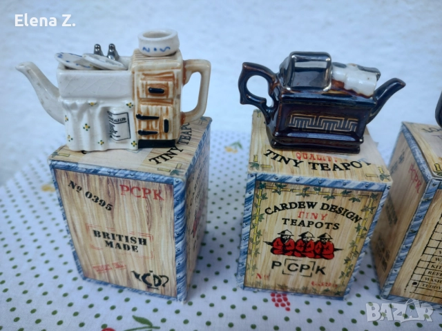 Колекционерски чайници орнаменти Paul Cardew, снимка 10 - Колекции - 52798470