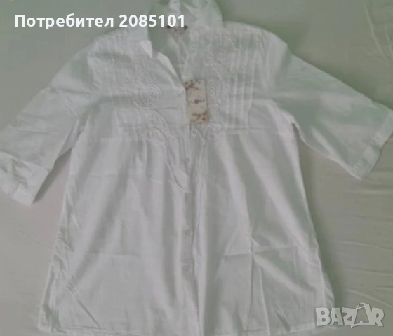 Дамски бели блузи, снимка 7 - Тениски - 53798267