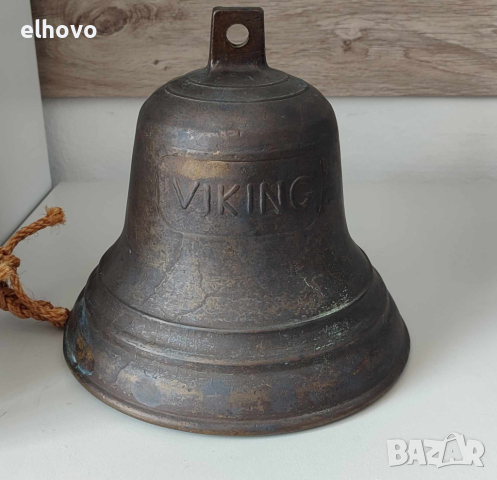 Стара бронзова камбана#3, снимка 1 - Антикварни и старинни предмети - 44971428