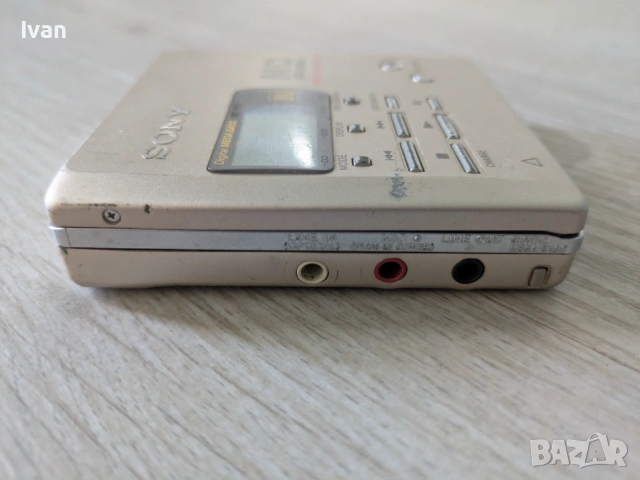 Преносим минидиск рекордер Sony MZ-R55 Minidisc, снимка 2 - Други - 53735472