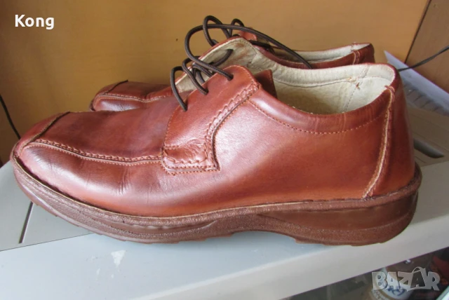 мъжки обувки НОВИ Hugo Boss естествена кожа Неди Стил Добрич Хого Бос, снимка 5 - Спортно елегантни обувки - 51118811