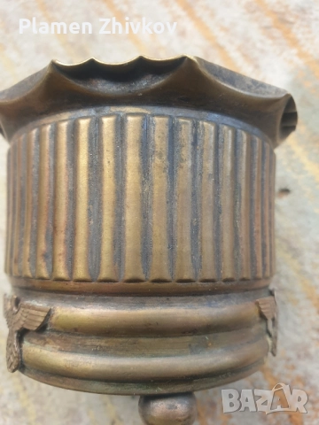 малко канцеларско шале за лентите на пишештата машина от месинг , снимка 5 - Антикварни и старинни предмети - 52165980