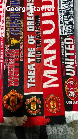 Манчестър Юнайтед шалове!!!, снимка 4 - Фен артикули - 52662933