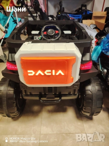 Детски акумулаторен джип Dacia Duster, снимка 3 - Други - 51612958