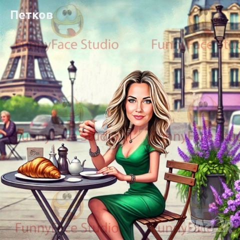 Дигитални карикатури по снимка–перфектен подарък за рожден ден, годишнина и поводи, снимка 5 - Картини - 52130283