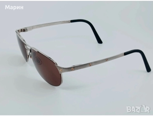 Слънчеви очила Cartier Santos-Dumont , снимка 6 - Слънчеви и диоптрични очила - 52297475