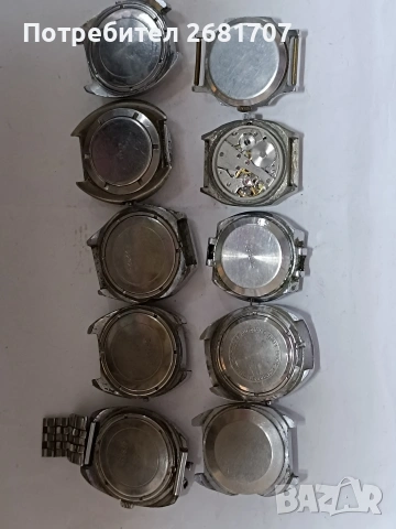 стари механични руски часовници , снимка 4 - Мъжки - 53889404