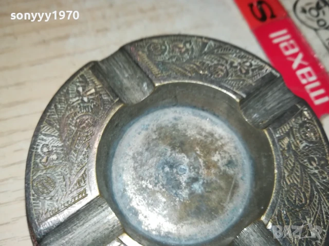 МЕТАЛЕН ПЕПЕЛНИК ОТ ГЕРМАНИЯ 2707251928, снимка 15 - Антикварни и старинни предмети - 51160084