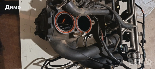 Дюзи всмукателен колектор дросел БМВ е46 318и, снимка 9 - Части - 43167363