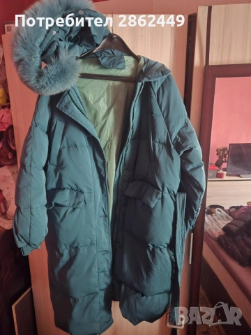 зимно дамско яке размер S!!! , снимка 2 - Якета - 52378017