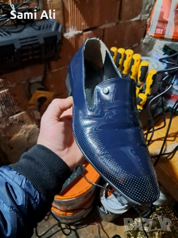 Мъжки лачени обувки (Loafers) SDF Shoes – Обувани само 2 пъти!, снимка 7 - Маратонки - 53932508