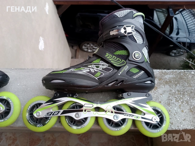 ролери fila lithium lx 90 fitness, снимка 4 - Ролери, кънки - 54058503